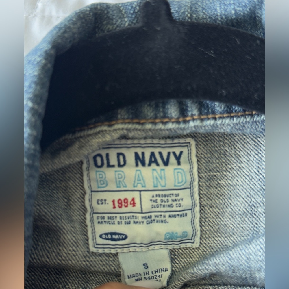 Old Navy Light Blue Denim Jacket - Picture 4 of 4